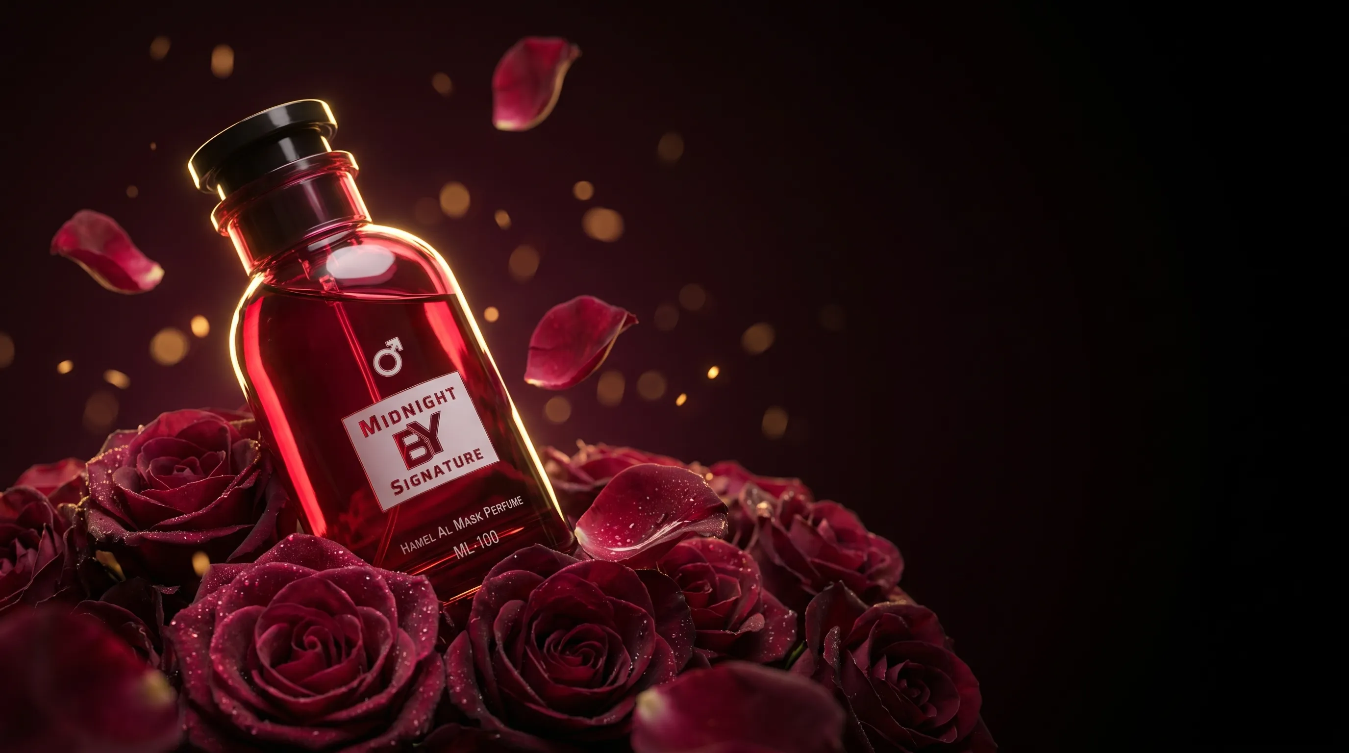 خلفية عطر حامل المسك